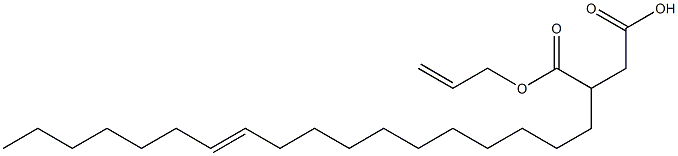 3-(11-Octadecenyl)succinic acid 1-hydrogen 4-allyl ester Struktur