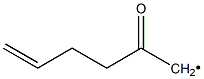 2-Oxo-5-hexenylradical Struktur