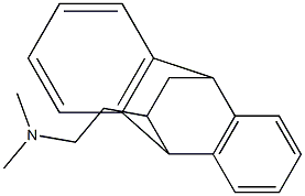 2-(9,10-Dihydro-9,10-ethanoanthracen-11-yl)ethyldimethylamine Struktur