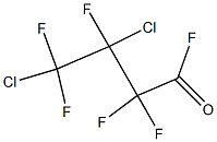 3,4-Dichloro-2,2,3,4,4-pentafluorobutyric acid fluoride Struktur