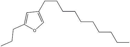 4-Decyl-2-propylfuran Struktur