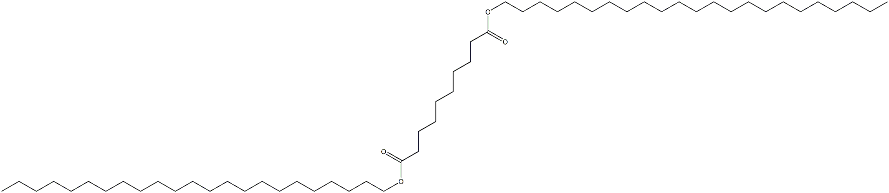 Sebacic acid ditricosyl ester Struktur