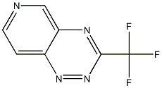 3-(Trifluoromethyl)pyrido[3,4-e]-1,2,4-triazine Struktur