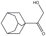 1-(1-Adamantyl)-2-hydroxyethanone Struktur