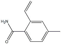 2-Ethenyl-4-methylbenzamide Struktur