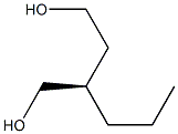 [R,(+)]-2-Propyl-1,4-butanediol Struktur