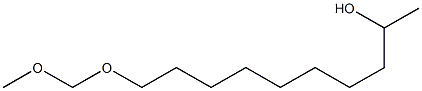 10-[(Methoxymethyl)oxy]decan-2-ol Struktur