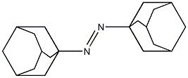 1,1'-[(E)-Azo]bis(adamantane) Struktur