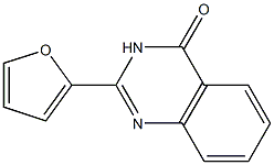 2-(2-Furyl)quinazoline-4(3H)-one Struktur