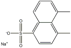 4,5-Dimethyl-1-naphthalenesulfonic acid sodium salt Struktur