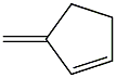 3-Methylenecyclopentene Struktur