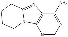 4-Amino-6,7,8,9-tetrahydropyrido[1,2-e]purine Struktur