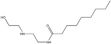 N-[2-[(2-Hydroxyethyl)amino]ethyl]nonanamide Struktur