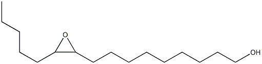 10,11-Epoxyhexadecan-1-ol Struktur