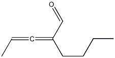 (S)-2-Butyl-2,3-pentadien-1-al Struktur