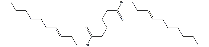 N,N'-Di(3-undecenyl)adipamide Struktur