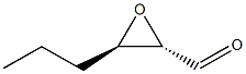 (2S,3R)-2,3-Epoxyhexanal Struktur