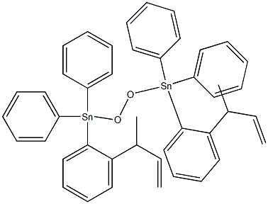 1-Methylallyl(triphenylstannyl) peroxide Struktur