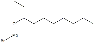 1-Ethyloctyloxymagnesium bromide Struktur