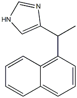 4-[1-(1-Naphthalenyl)ethyl]-1H-imidazole Struktur