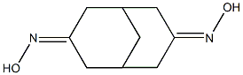 Bicyclo[3.3.1]nonane-3,7-dione dioxime Struktur