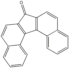 7H-Dibenzo[c,g]fluoren-7-one Struktur