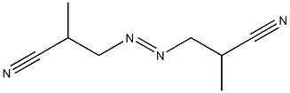 4,4'-Azobisisobutyronitrile Struktur