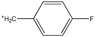 4-Fluorobenzyl cation Struktur