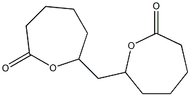 6,6'-Methylenebis(6-hydroxyhexanoic acid lactone) Struktur