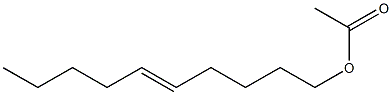 5-Decene-1-ol acetate Struktur