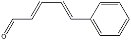 (2E,4E)-5-Phenyl-2,4-pentadiene-1-one Struktur