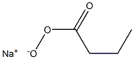 Peroxybutyric acid sodium salt Struktur