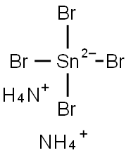 Ammonium tetrabromostannate(II) Struktur