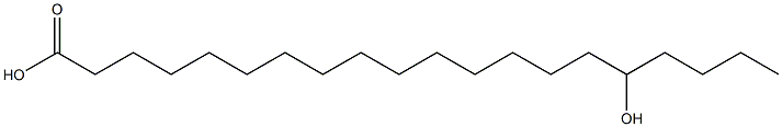 16-Hydroxyicosanoic acid Struktur