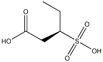 [R,(-)]-3-Sulfovaleric acid Struktur