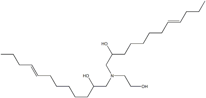 1,1'-[(2-Hydroxyethyl)imino]bis(8-dodecen-2-ol) Struktur