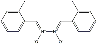 1,2-Bis(2-methylphenylmethylene)hydrazine 1,2-dioxide Struktur