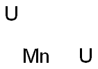 Manganese diuranium Struktur