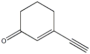 1-Ethynyl-1-cyclohexene-3-one Struktur