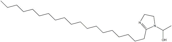 1-(1-Hydroxyethyl)-2-nonadecyl-2-imidazoline Struktur