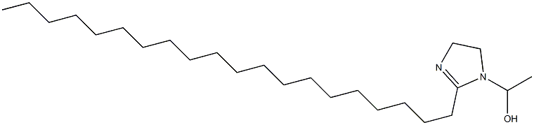 1-(1-Hydroxyethyl)-2-icosyl-2-imidazoline Struktur