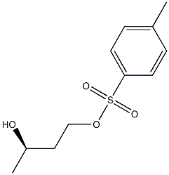 4-Methylbenzenesulfonic acid (R)-3-hydroxybutyl ester Struktur