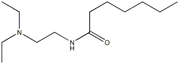 N-[2-(Diethylamino)ethyl]heptanamide Struktur