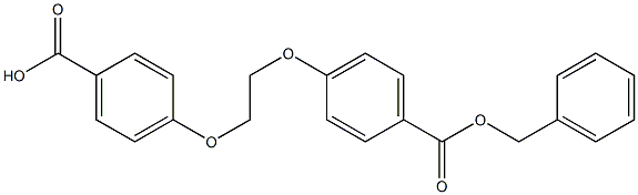 4,4'-(Ethylenebisoxy)bis(benzoic acid benzyl) ester Struktur