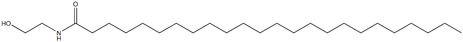 N-(2-Hydroxyethyl)tetracosanamide Struktur