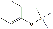 (E)-3-[(Trimethylsilyl)oxy]-2-pentene Struktur