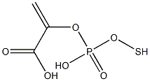 2-(Thiophosphonooxy)acrylic acid Struktur