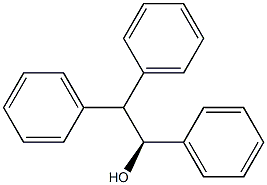 [S,(+)]-1,2,2-Triphenylethanol Struktur