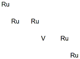 Vanadium pentaruthenium Struktur