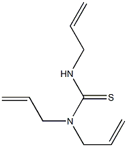 1,1,3-Triallylthiourea Struktur